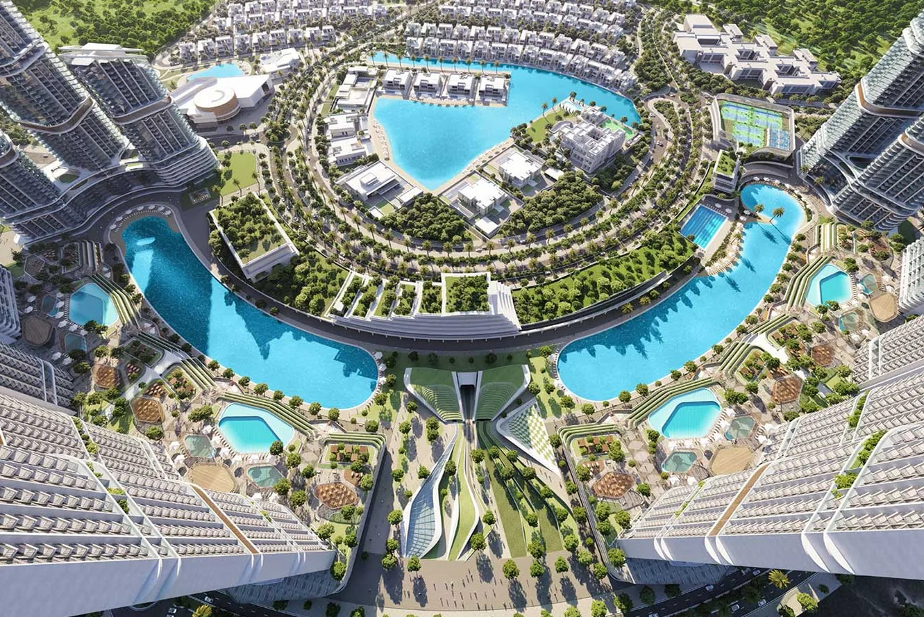 The complex as a verdant oasis