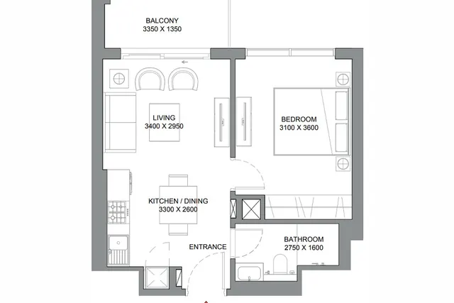 1 bedroom