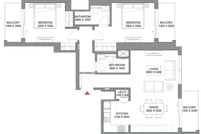 2 bedroom
