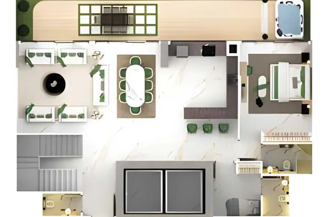 3 bedroom Penthouse