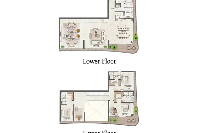 3 bedroom Duplex apartment