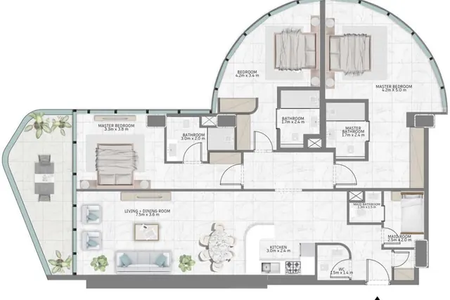 3 bedroom