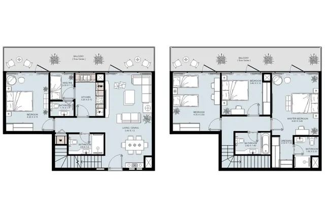 4 bedroom apartment