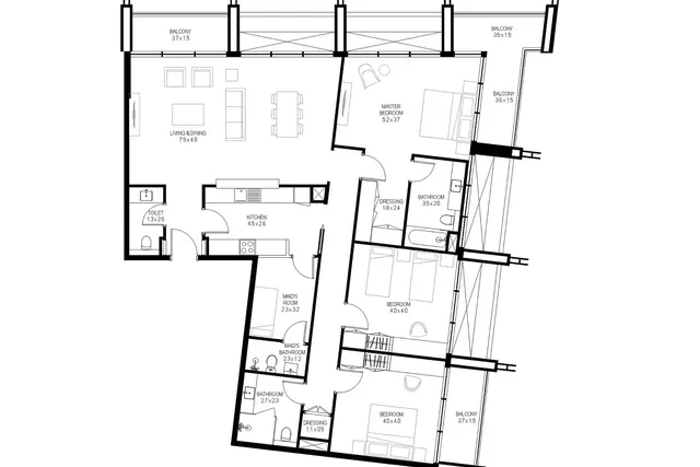 3 bedroom