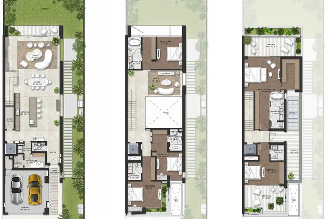 5 bedroom twin villa