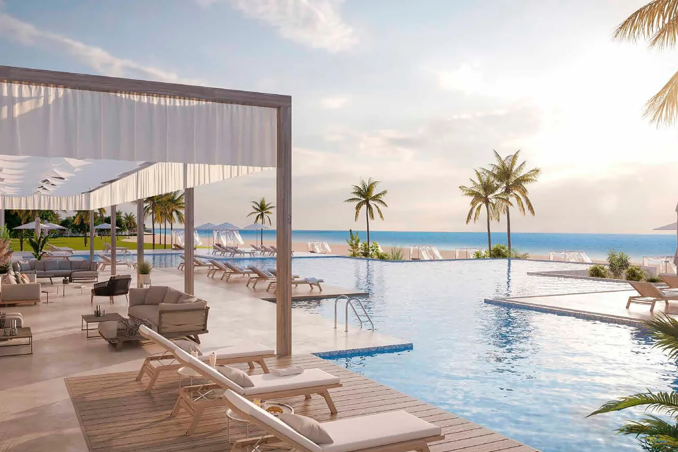 Premium seaside resort-style floor plans