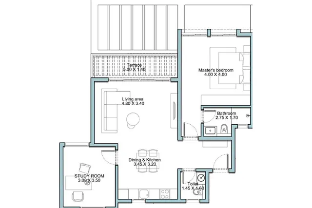 1 bedroom Chalet