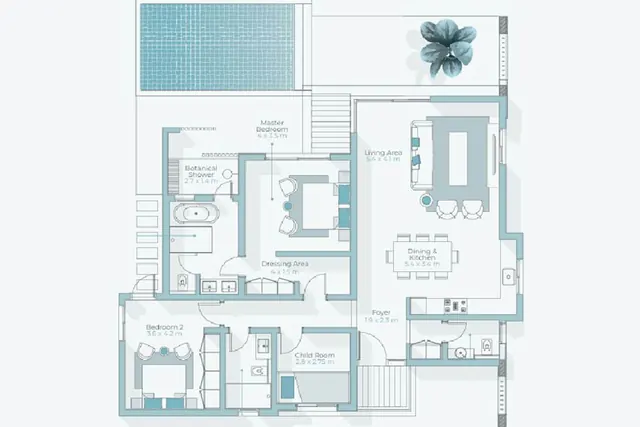 2 bedroom Villa
