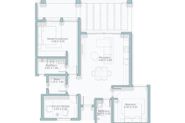 2 bedroom Chalet