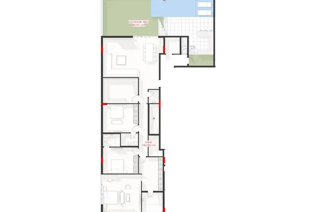 3 bedroom Penthouse