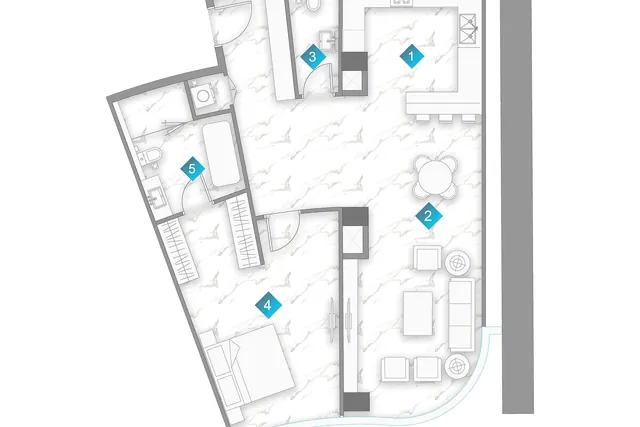 1 bedroom apartment