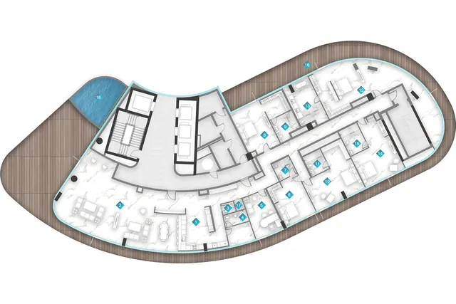 5 bedroom penthouse