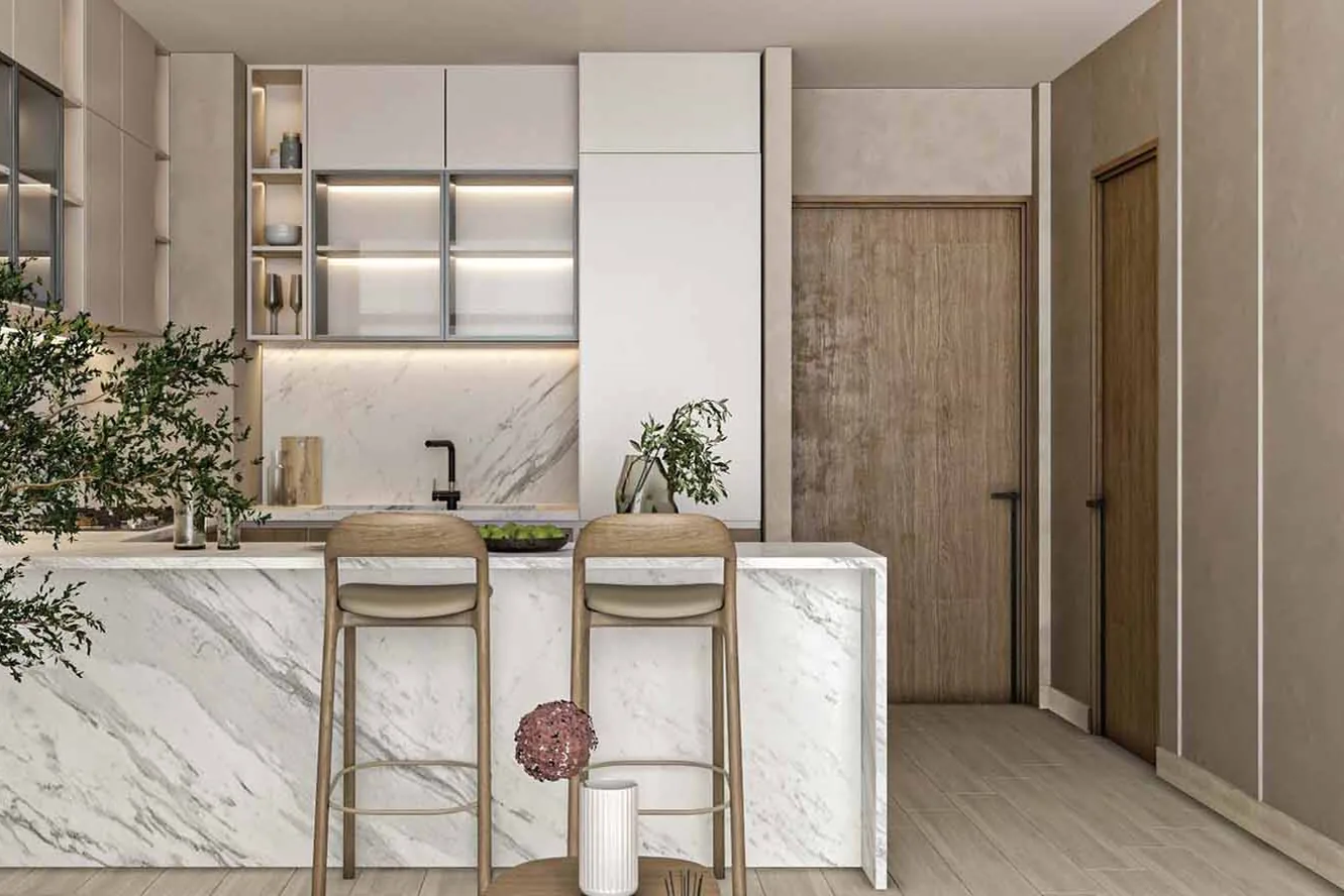 Modern finishes and high-quality materials