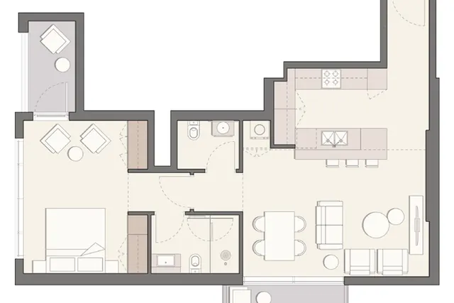 1 bedroom
