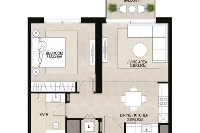 1 bedroom