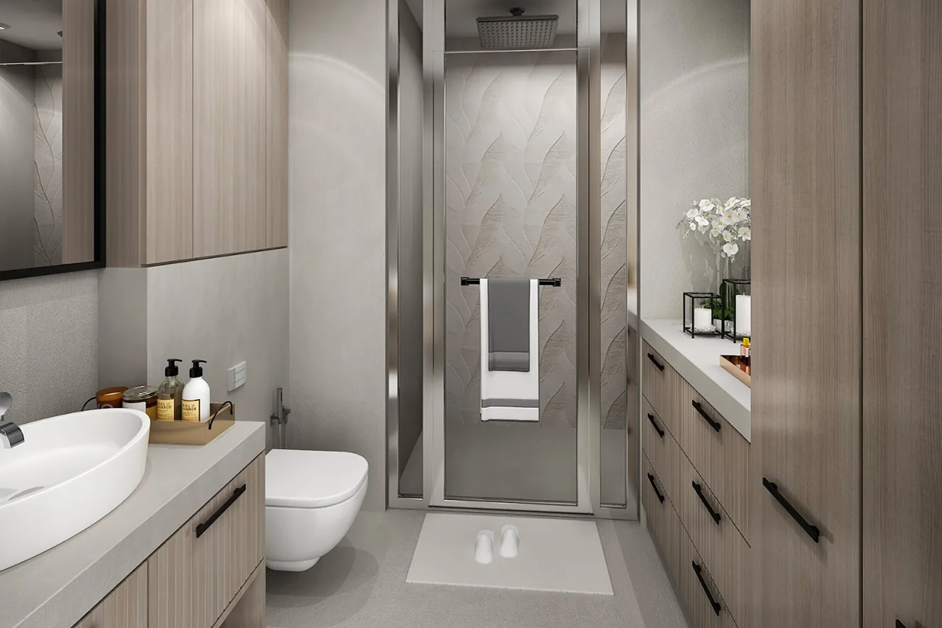 Turnkey apartments with furniture and German appliances