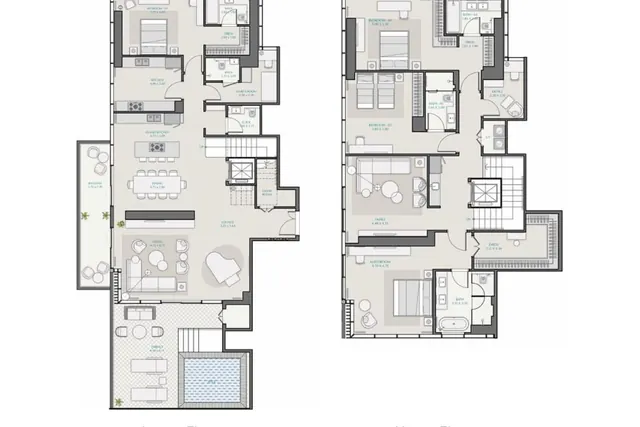 4 bedroom Duplex apartment