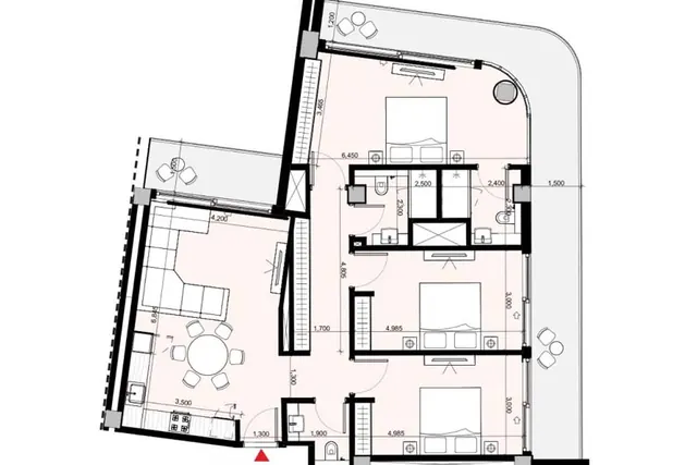 3 bedroom apartment