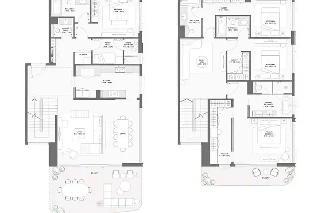 4 bedroom Duplex apartment
