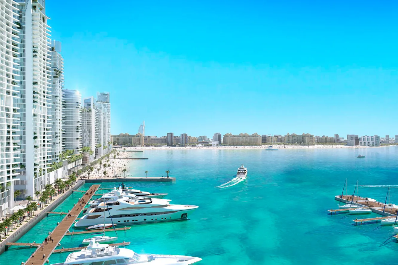 Unparalleled location at EMAAR Beachfront