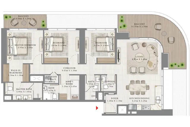 3 bedroom