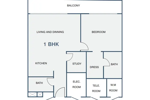 1 bedroom apartment