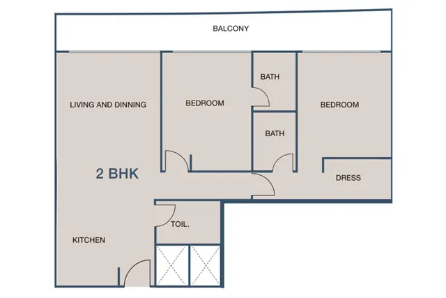 2 bedroom apartment