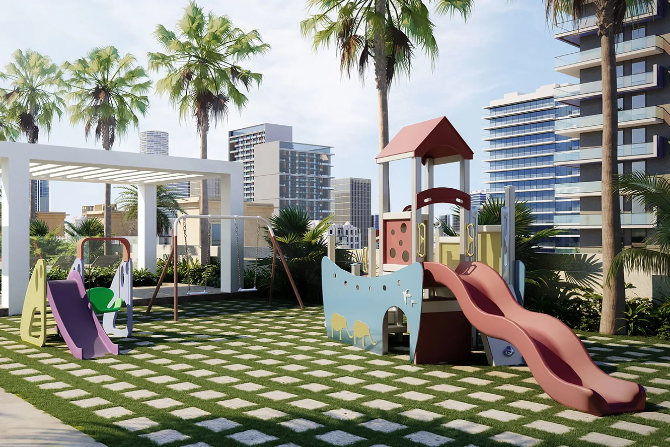 An international school and a park are within a 5-minute walk