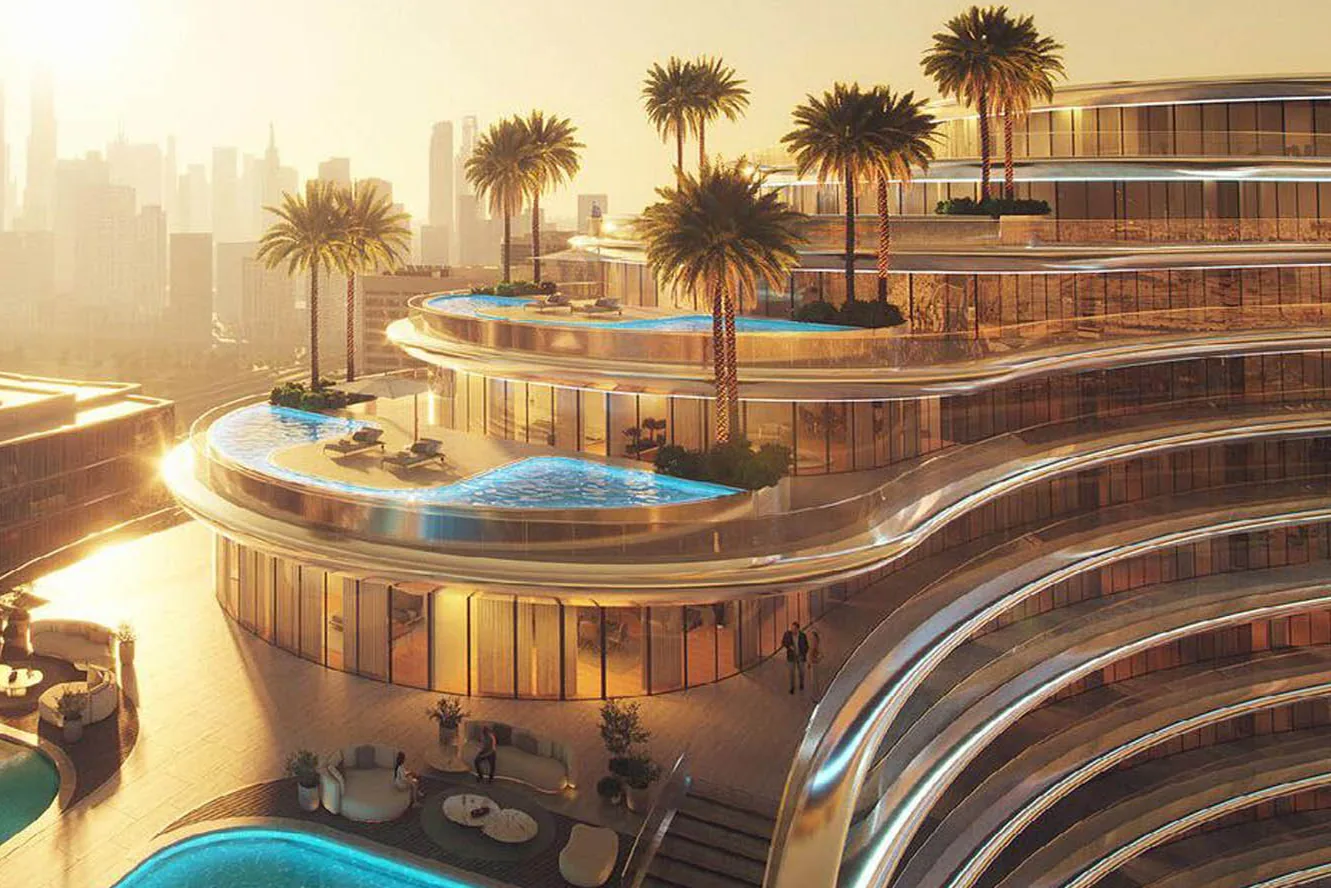 Limited collection of apartments with pools