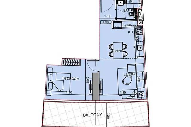 1 bedroom apartment