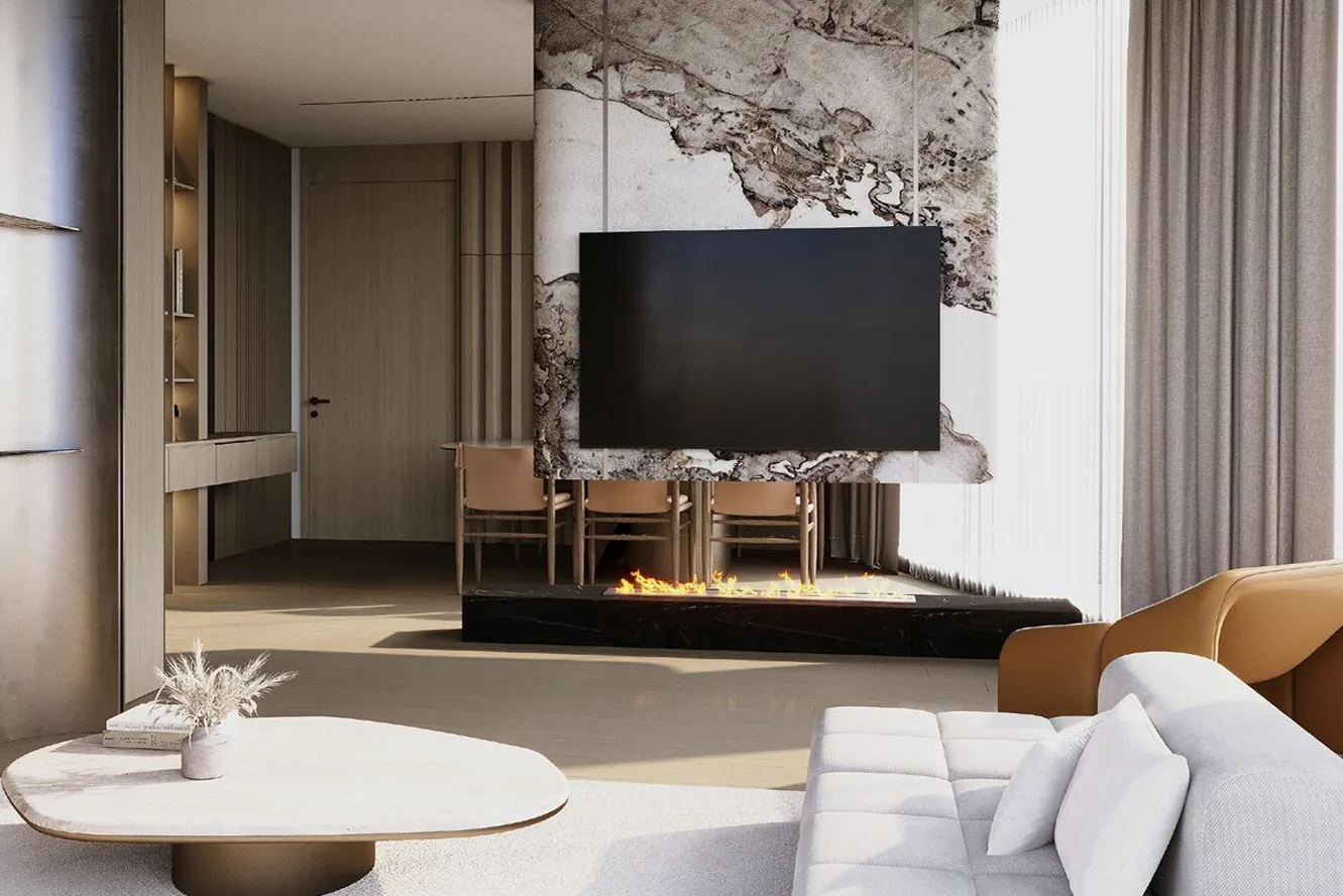 Turnkey apartments with furnishings and balcony pools