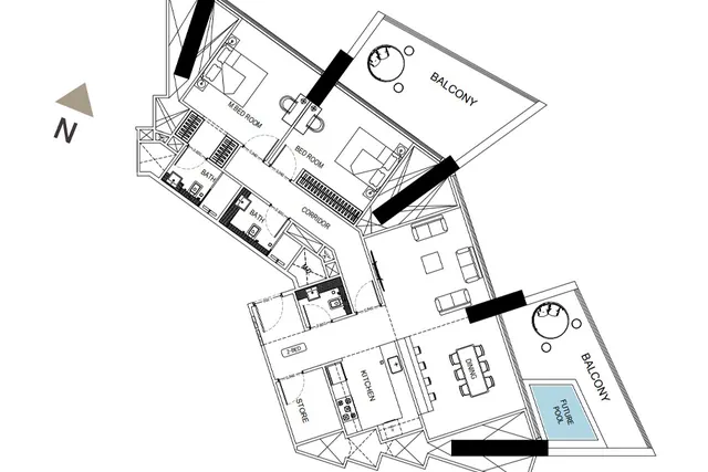 2 bedroom apartment