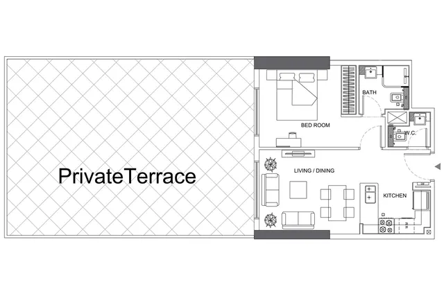 1 bedroom