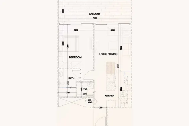 1 bedroom apartment
