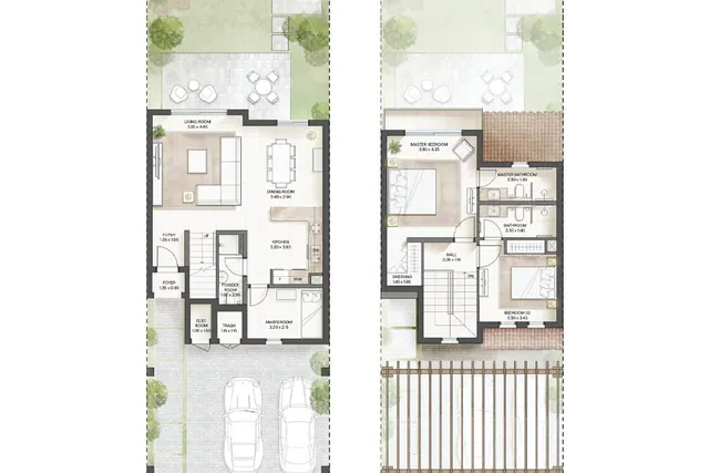 2 bedroom Townhouse