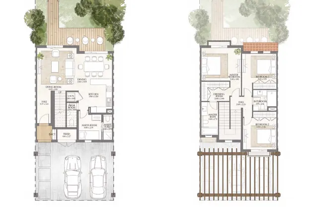 3 bedrooms townhouse
