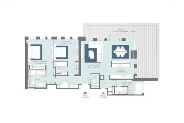2 bedroom type01