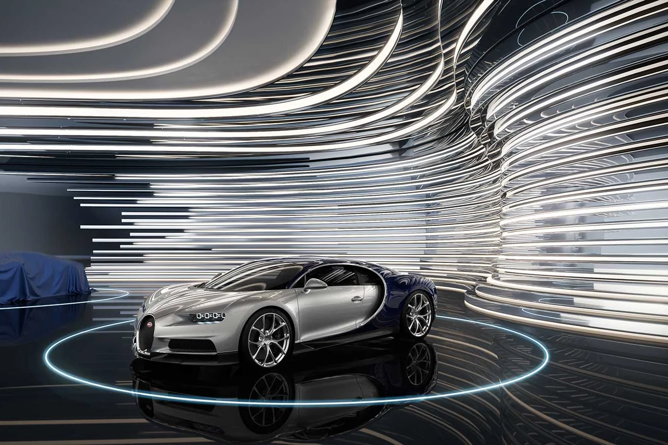 Архитектура и интерьеры в стиле Bugatti