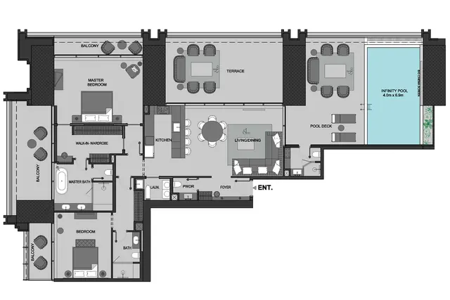 Emerald Villa, 2 bedroom