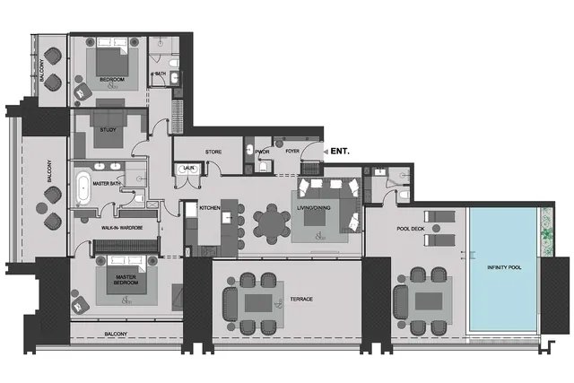 Sapphire Villa, 2 bedroom