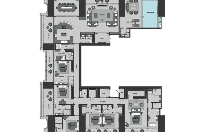 Fleur de Jardin Sky mansion, 6 bedroom