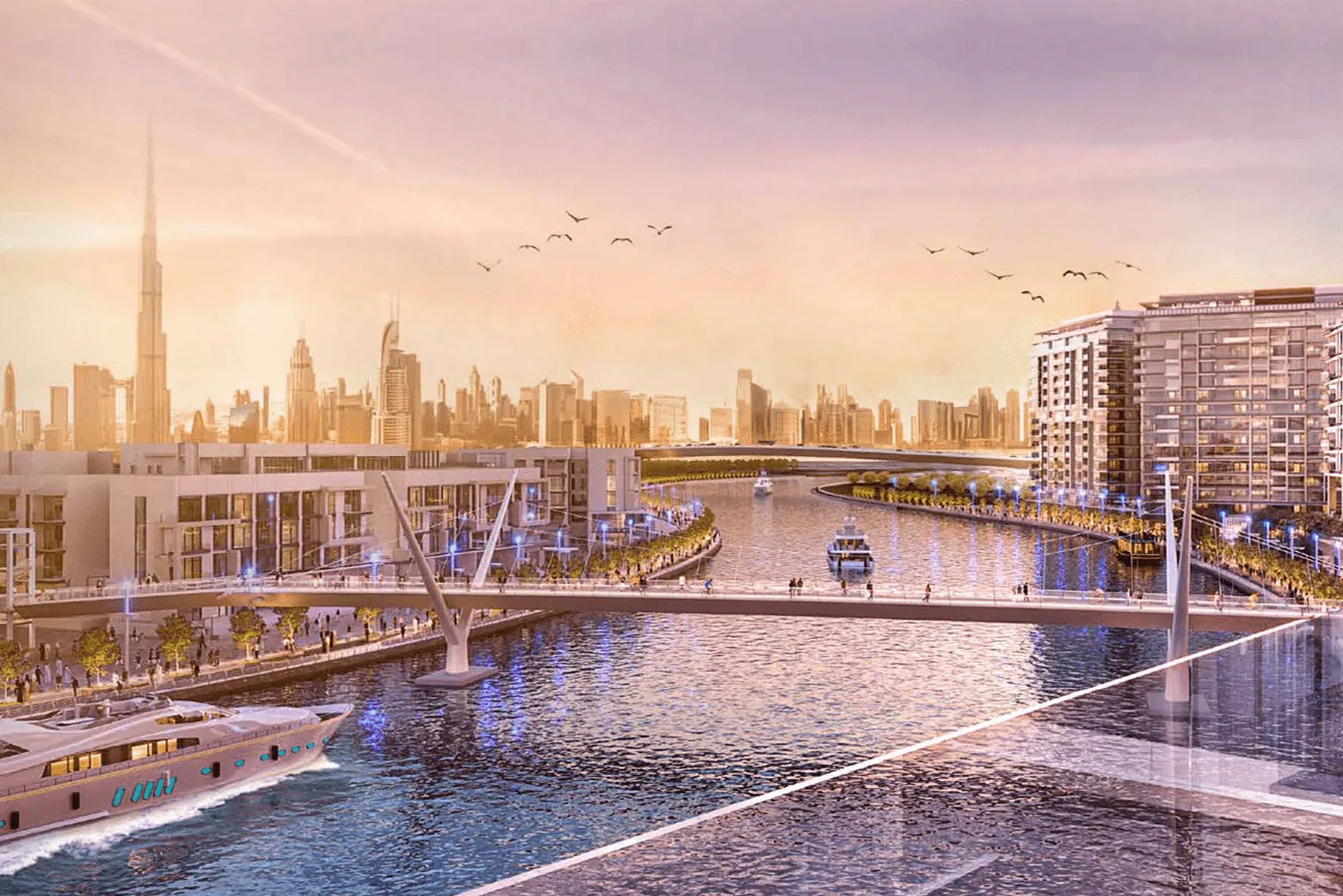 Dubai Canal right from your window