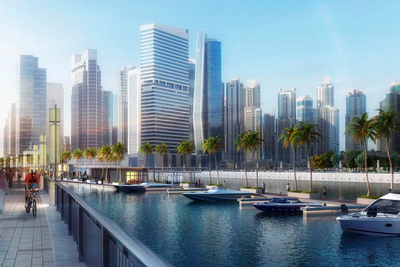 Location on the Marasi Business Bay waterfront