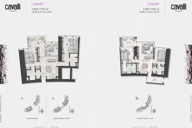 2 bedrooms