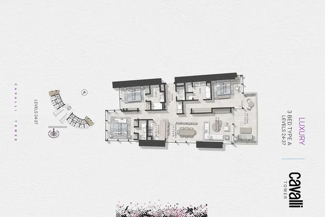3 bedrooms