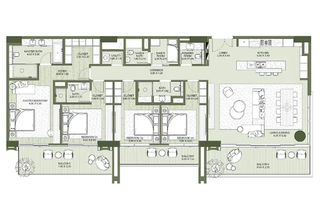 4 bedroom