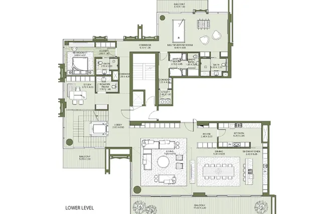 5 bedroom Penthouse