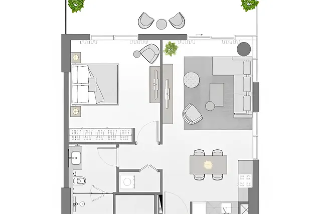 1 bedroom