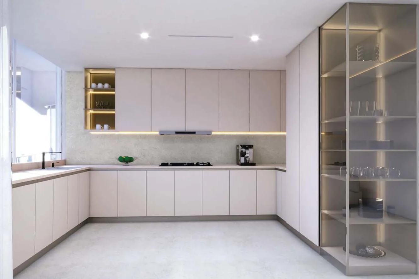 Kitchens with modern equipment