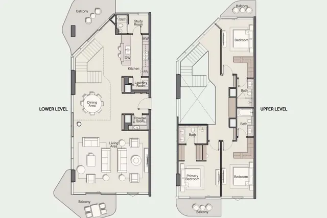 3 bedroom Duplex apartment